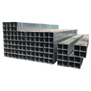Quality Astm A53 Galvanized Structural Steel Tubing BS 1387-1985 Iron Square Pipe wholesale