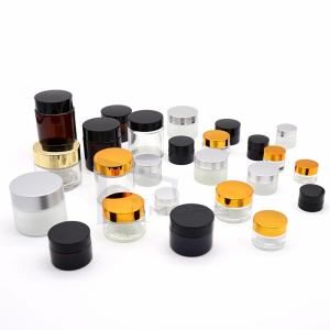 Quality Round Matt PS plastic 5g 10g 20g Cosmetic Cream Jar wholesale