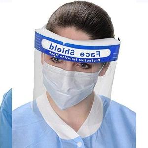 Quality PET Anti Static Adjustable Strap Transparent Face Shield wholesale