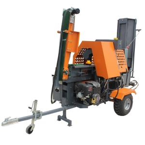 Quality Professional Forestry Machinery Wood Splitter Gasoline Firewood Processor Machine wholesale
