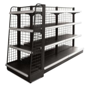 Quality 5 Layers Hardware Display Rack Supermarket Single Side Gondola wholesale