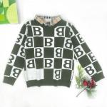 Children's autumn boys' jacquard knitted sweater Polo shirt baby spring and