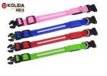 Anti - Lost Polyster LED Dog Collar Necklace Security Glitter Collars Flashing