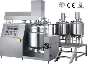 Quality 100L Pharmaceutical Ointment Making Vacuum Emulsifying Mixer For Mixing Oil And Water wholesale