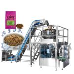 8 Stations Automatic Pet Supplies Packaging Machine Cat Food Dog Food Cat Litter