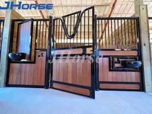 Quality 6ft X 6ft Prefabricated Horse Barn Panels Customized Frame Horse Stable Fronts wholesale