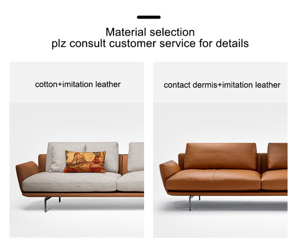 114 Inch Furniture Living Room Sectional Sofa With Chaise Office Leisure Business