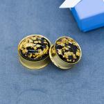 304 Stainless Steel Ear Plug Tunnels 6mm Body Jewelry Ear Gauges