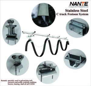 Quality Electrification Mobile Crane Parts C Track Cable Trolley Festoon System wholesale