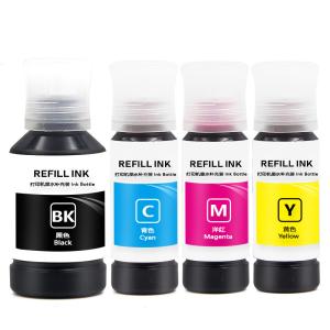 Quality 70ML T105 T106 Cartridge Code Dye Ink For Epson L7180 L7160 Printer wholesale