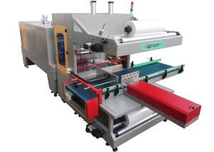 Quality Heat Tunnel Shrink Film Wrapping Machine 30M/Min High Efficiency wholesale