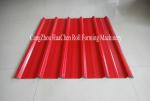 Sinusoidal Metal Corrugated Sheet Making Machine 380V Customized