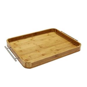 Quality Multi functional wooden butlers tray with handles wholesale