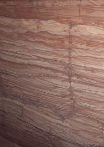 Quality ​Red Wooden Vein Marble Gloss Marble Floor Tiles Flooring Big Slab 2.7g / Cm³ Density wholesale