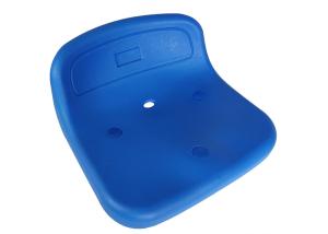 Quality Indoor / Outdoor Fixed Plastic Gym Bleachers Stadium Seats With Low Backrest wholesale