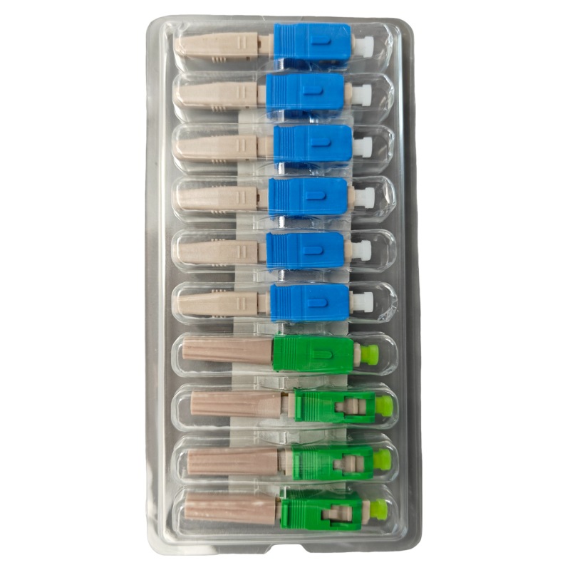 FTTH/FTTX Indoor SC APC UPC Assembly 0.3dB Low Field Fiber Optic Equipment Fast Connector