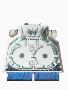 Quality ABS Plastic FTTH CATV Epon Fiber Optic Terminal Box DIN Rail Mounted wholesale