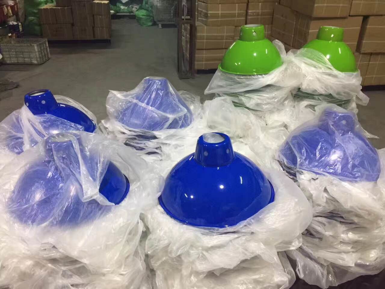 Fashion Style Sheet Metal Spinning Manufacturing Process For Different Color Lamp Cover