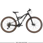 29Inch Adults Carbon Fiber Complete Bikes Dual Suspension Mountain Bicycles