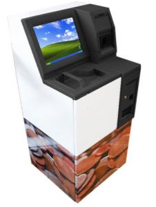 High Definition Multi Function Kiosk Automation Coins Collection Counter