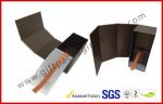 Brown Food Grade Cigar Gift Paper Box with Tissue Paper Printed