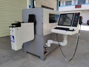 Quality 8-15mm 2D / 3D Large Wire Bending Machine , 6 Axis Steel Wire Bending Machine wholesale