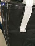 Spout Top 1000KGS FIBC Bulk Bags / PP Jumbo Bags For Packing Black Color