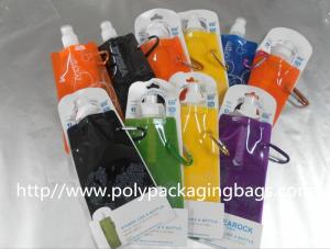 Quality Colorful Printed Stand Up Pouch With Spout / Liquid Spout Bags wholesale