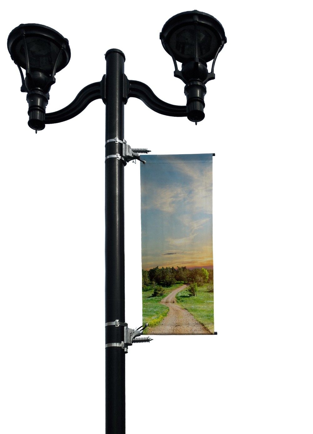 Nonstandard Street Light Poles Galvanized Bracket and Arm Manufactured by Chinese Company