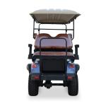 48V 5KW AC Motor Hunting Transport 6 Seater Golf Cart with Front Drum Rear Drum