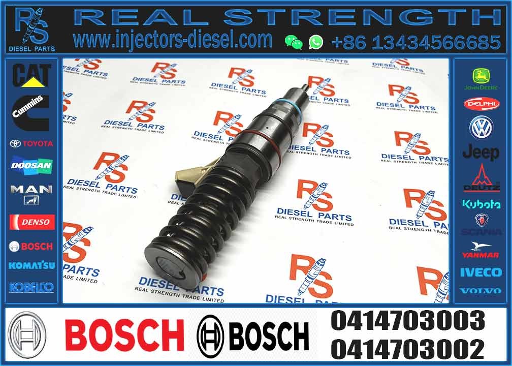 Hot Sell S60 14L N3 Common Rail Fuel Injector 0414703002 0414703003 0414703005 0414703007 5224920 For Iveco
