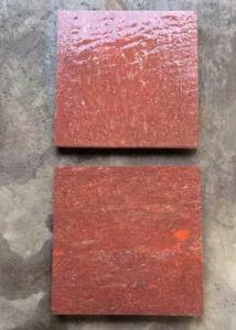 Quality Red Porphyry Granite Basalt Paver Tiles , Basalt Paving Slabs Stones wholesale