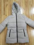 Zipper Ladies Hooded Padded Jackets Womens Quilted Coat With Fur Hood Detachable