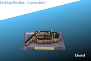Quality metal building/crystal metal building/metal houses/metal house/metal building craft wholesale