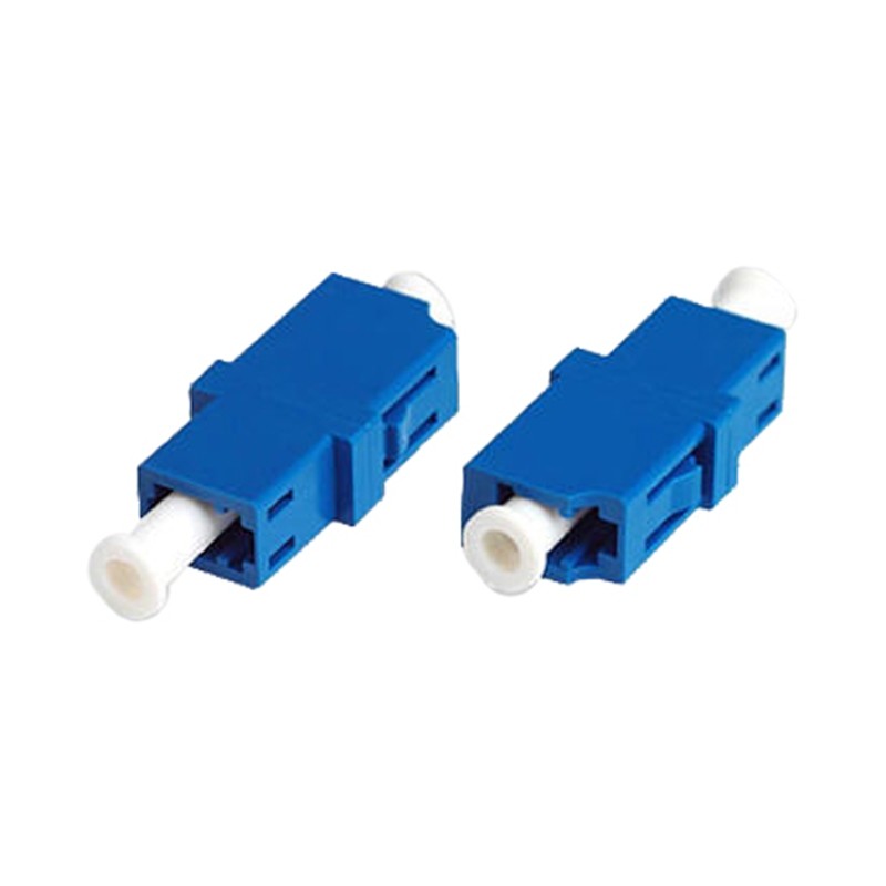 40dB Return Loss Fiber Optic Adaptor , PVC / metal Lc Pc Adapter