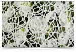 2018 Summer Newest Style Rope Embroidery Fabric 140cm wide for wedding dress