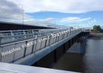 Long Span Metal Prefabricated Steel Truss Pedestrian Bridge Overcrossing Q345B -