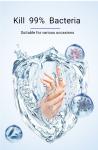 Alcohol Disposable Hand Sanitizer Hygienic Gel Instant Hand Sanitisers 50ml