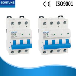 China 1000V DC MCB Circuit Breaker / 10KA 4P Mini Circuit Breaker Using Solar Equipment on sale