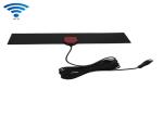 High Gain Digital Television Indoor Antenna 80 Miles VHF UHF HDTV With Amplifier