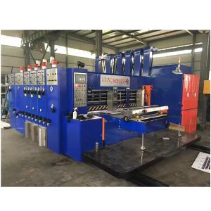 Quality High Speed Flexo Printing Slotter Die Cutter Machine 4 Color 18000 KG Voltage 380 wholesale