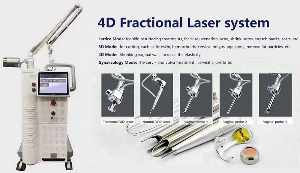 Continuous Fotona Fractional Co2 Laser Beauty Machine For Dark Circles