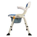 Elderly Care Lightweight Steel Commode Chair Rustproof 3 In 1 Toilet Seat