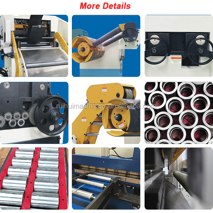 Automatic NC Servo Sheet Metal Feeder Machine For Uncoiler And Straightener