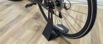 White Bicycle Floor Type Hub Mount Parking Stand Bike Storage Rack for Indoor