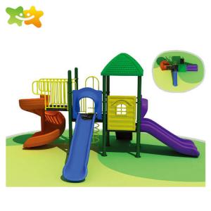 Quality Residential Park Toddler Outdoor Playground Equipment Plastic Slide wholesale