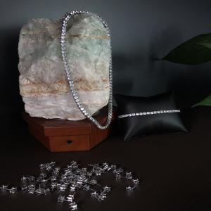 Quality Anodized MIM Silver Jewelry Accessories , RoHs Sterling Silver Component Elements wholesale