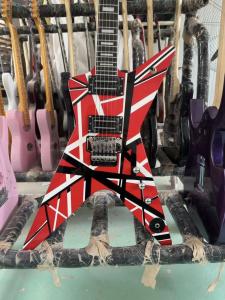 Quality Custom Special Body Washburn Dimebag Darrell Red Black Stripes Electric Guitar High-end Electric Guitar wholesale