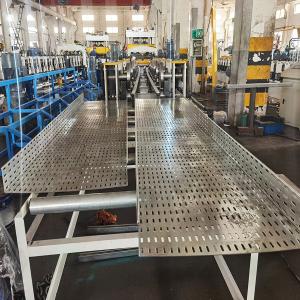 Quality Hydraulic Roof roll Cable Tray Roll Forming Machine 5T 15kw wholesale