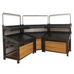 39 X 32in Steel Vegetable Fruit Display Racks For Supermarket ISO9001